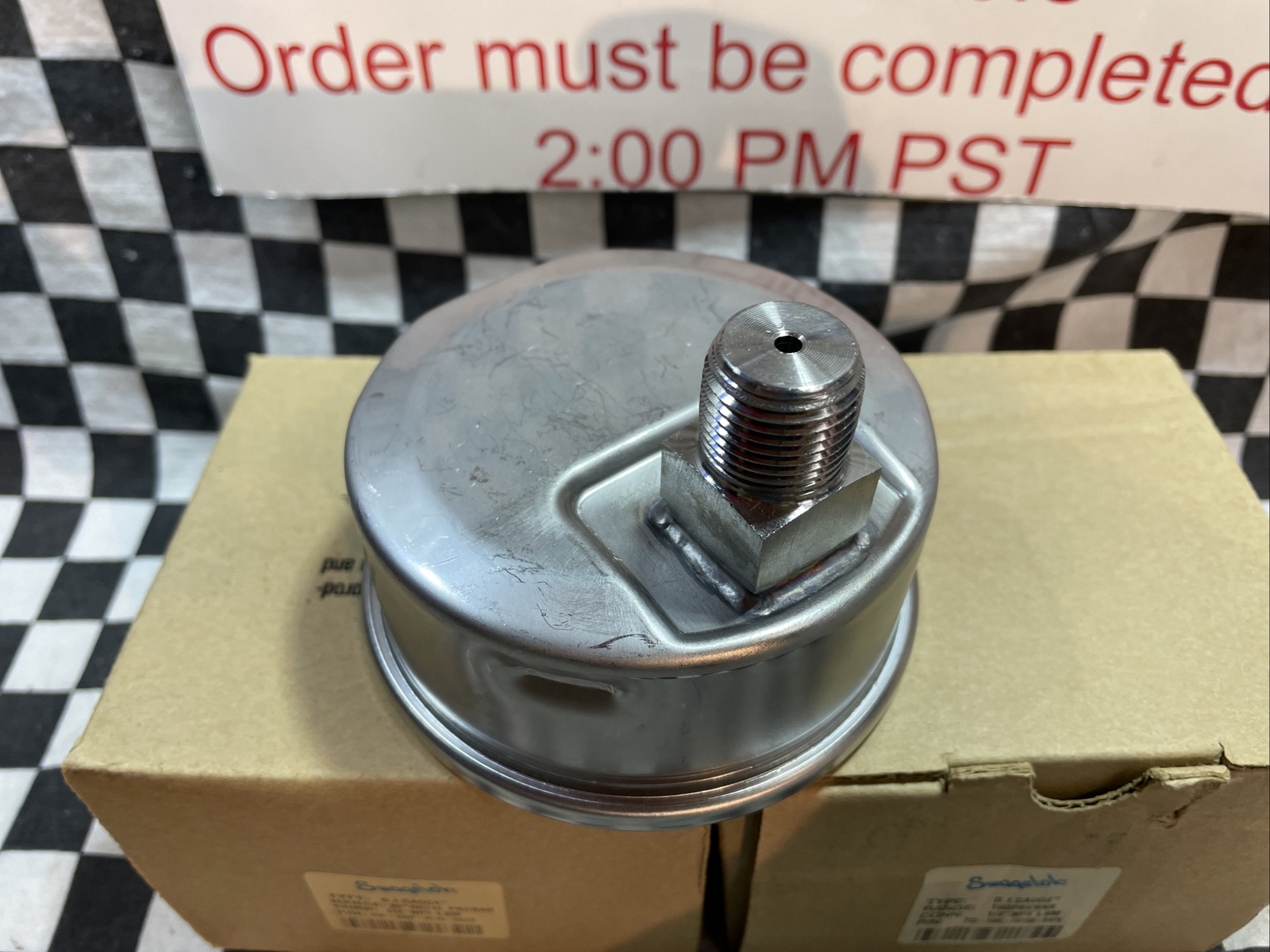 SWAGELOK PGI-100C-PG100-BAPX, PGI100CPG100BAPX, Pressure Gauge 100 PSI, LOT OF 2