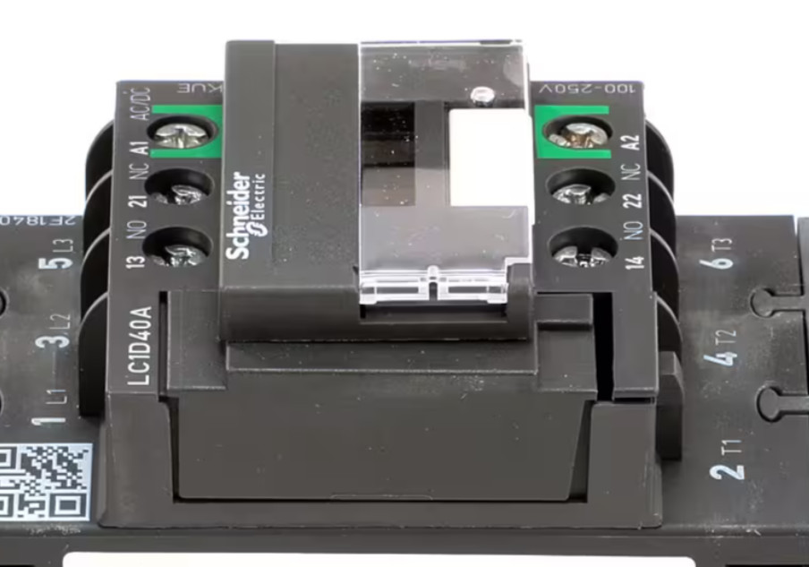 Giles LC1D40A, 2F18403, Contactor, 208V, 60A, 3 Pole, Square-Vat Banked Fryers