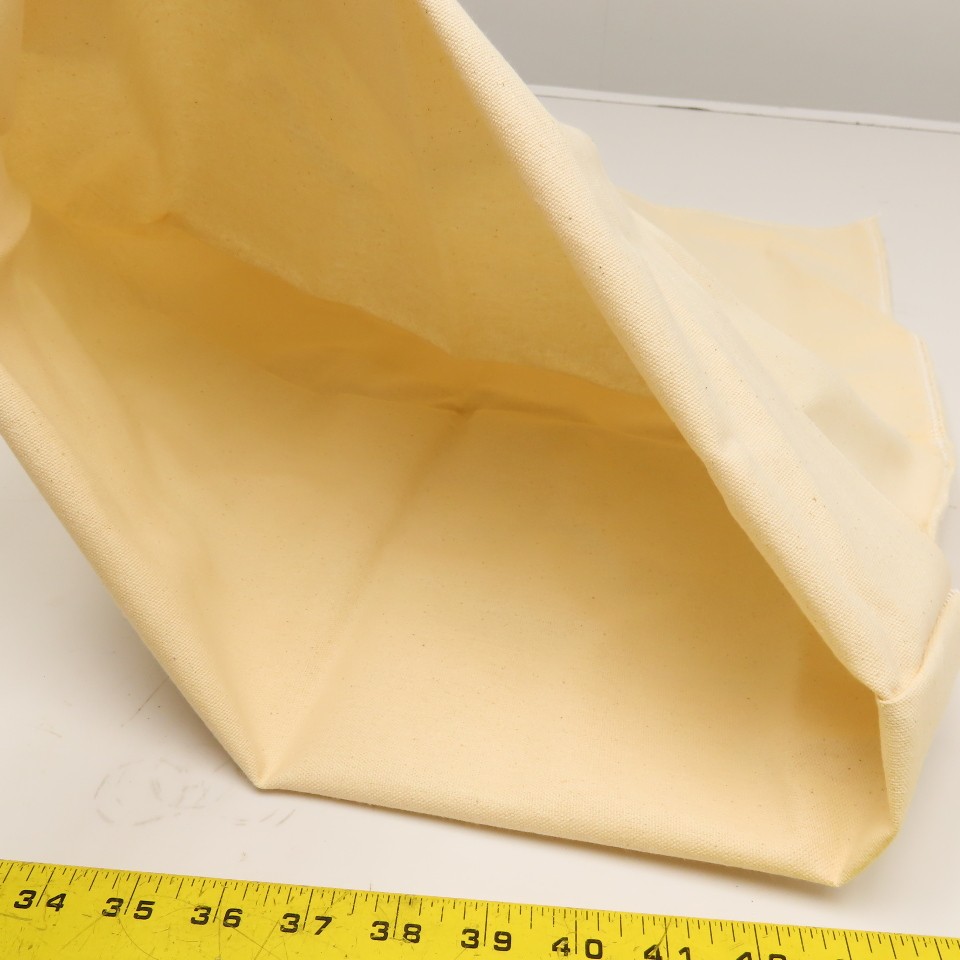 500 x 700mm Cotton Duck Canvas Filter Bulk Material Storage Craft Bags Lot Of 13