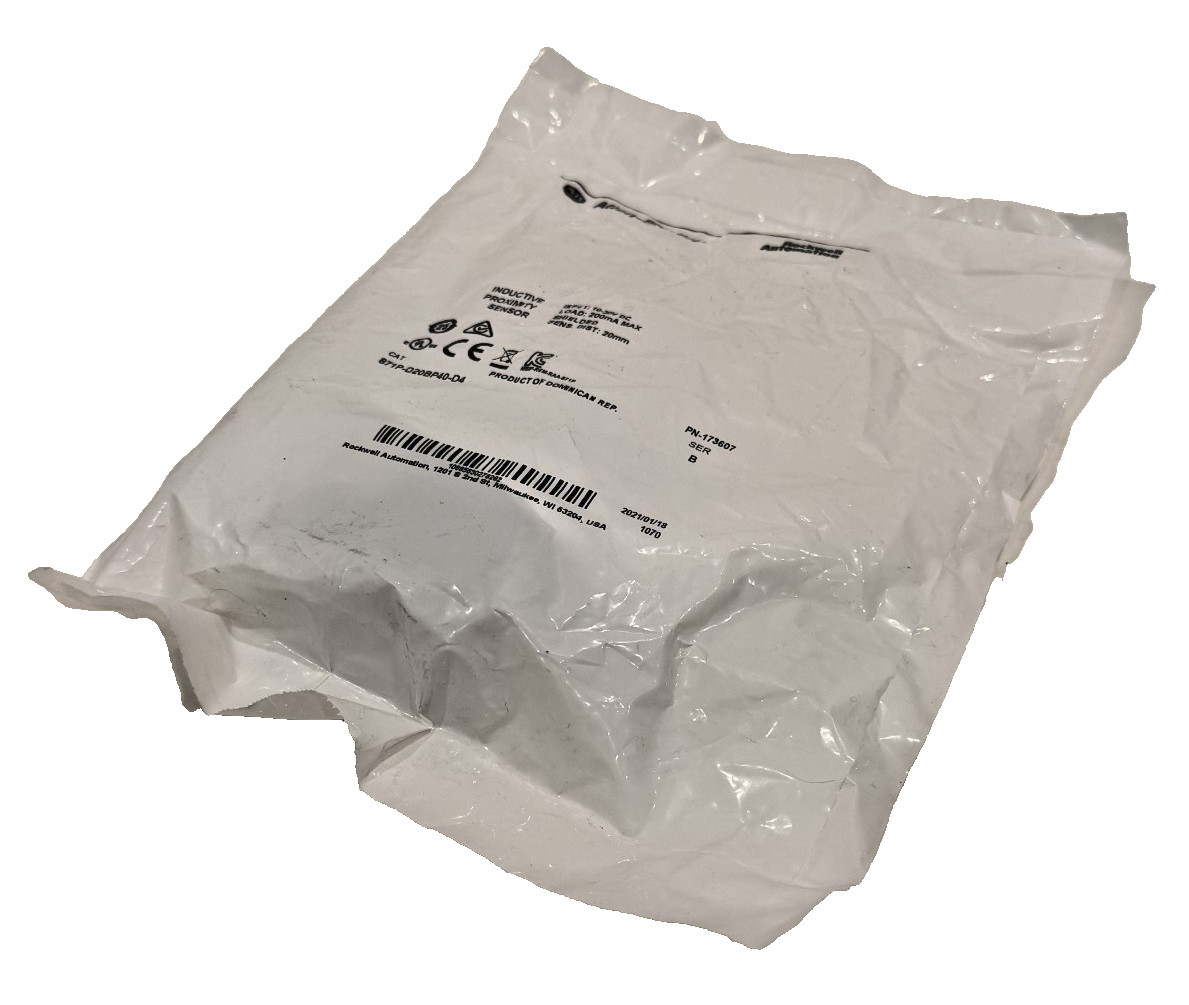ALLEN BRADLEY 871P-D20BP40-D4 SER. B PROXIMITY SENSOR 871PD20BP40D4 NEW SURPLUS