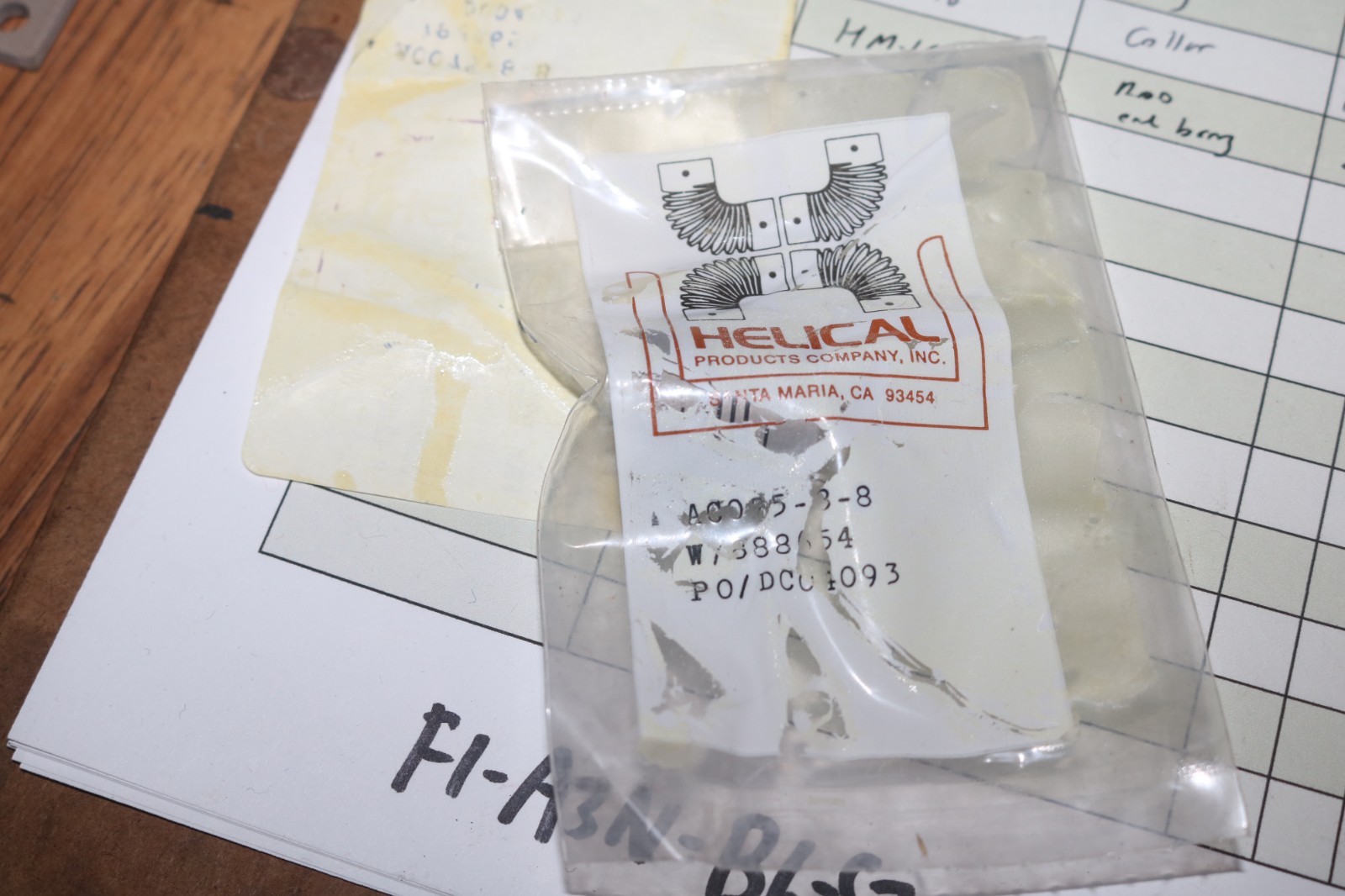NOS Helical Coupling aluminum flexible clamp coupling 3/4 OD 1/4 ID ACO75-8-8