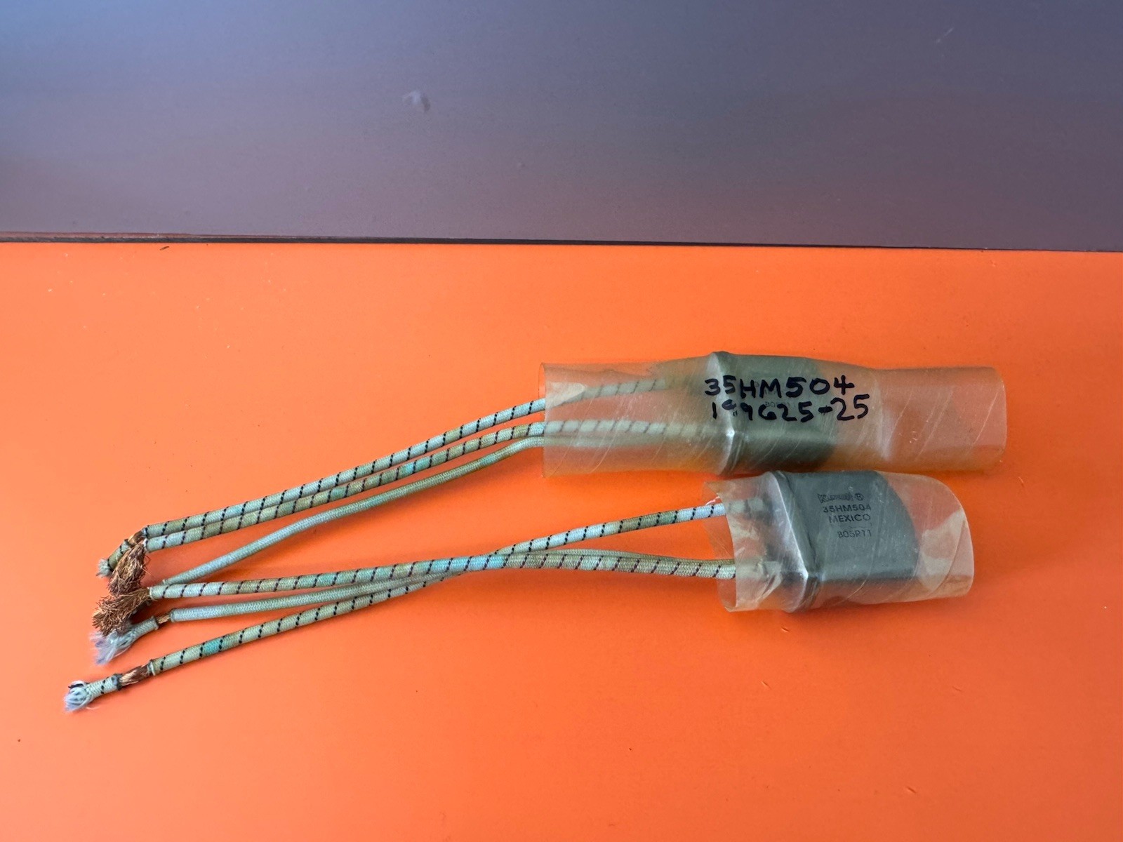 Klixon 35HM On-Winding Motor Protector 3-Phase 35HM504 Qty 2