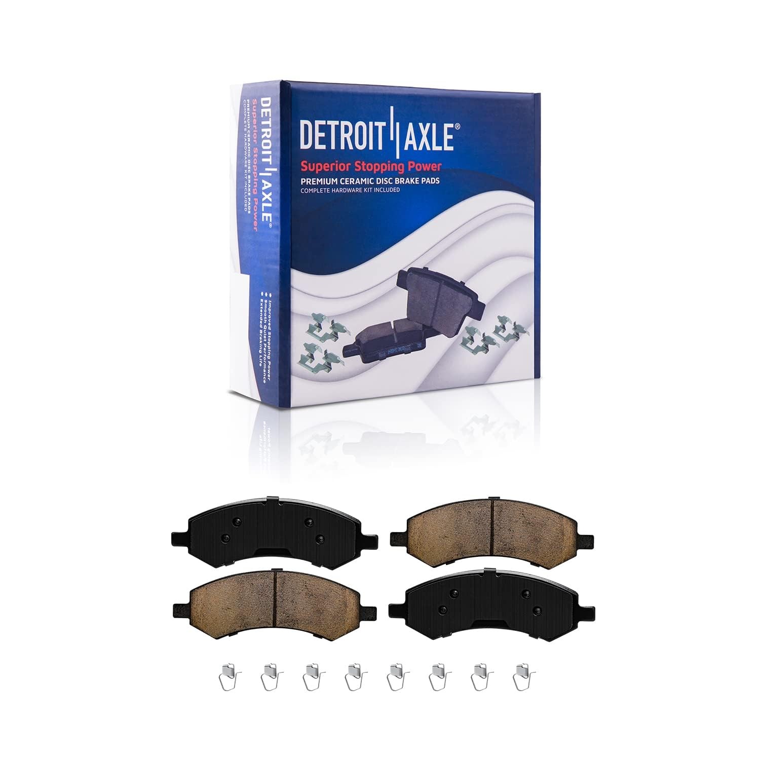 Dodge Ram 1500 Front Brake Kit 2006-2018 Brake Pads Rotors Caliper Durango