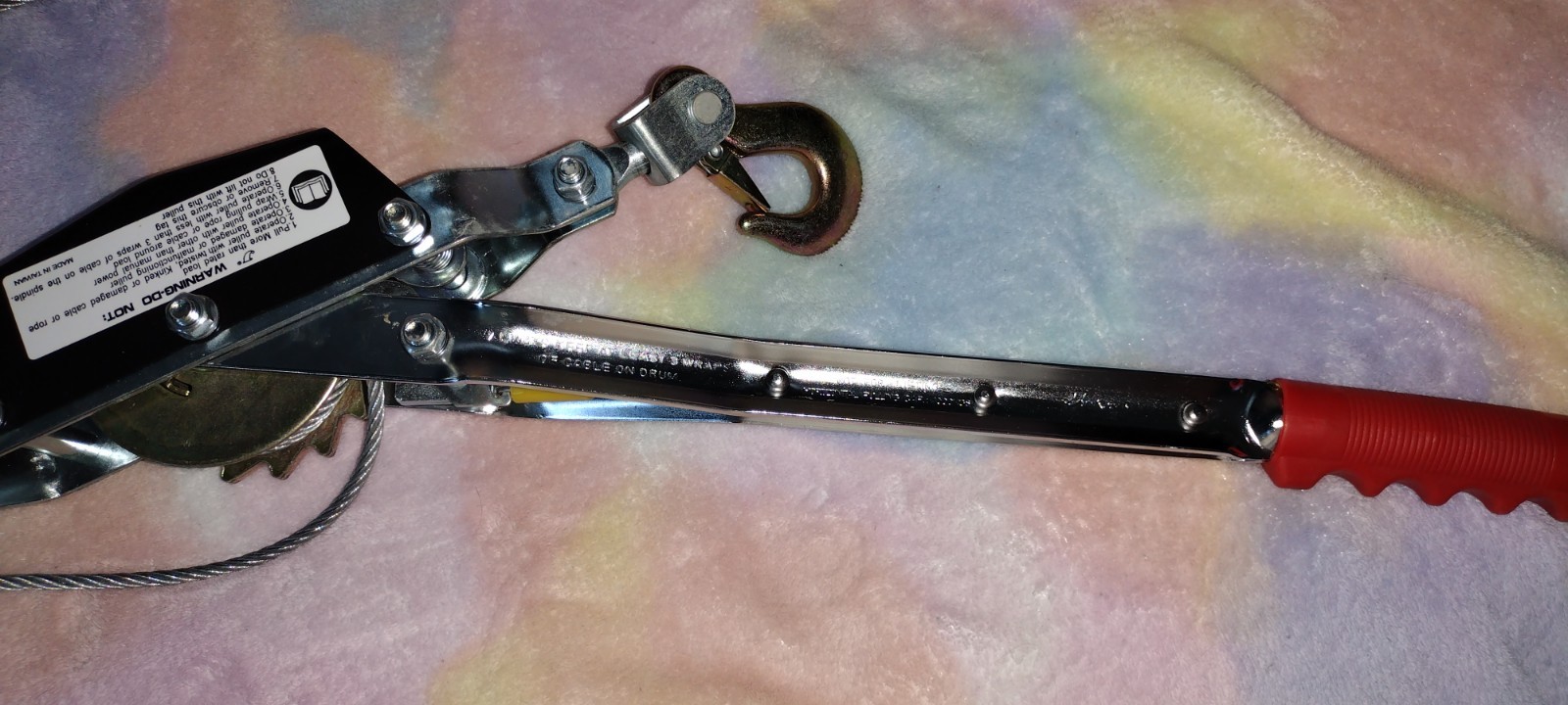 NAPA 1 Ton Power Puller Portable Power Tool 819-5127