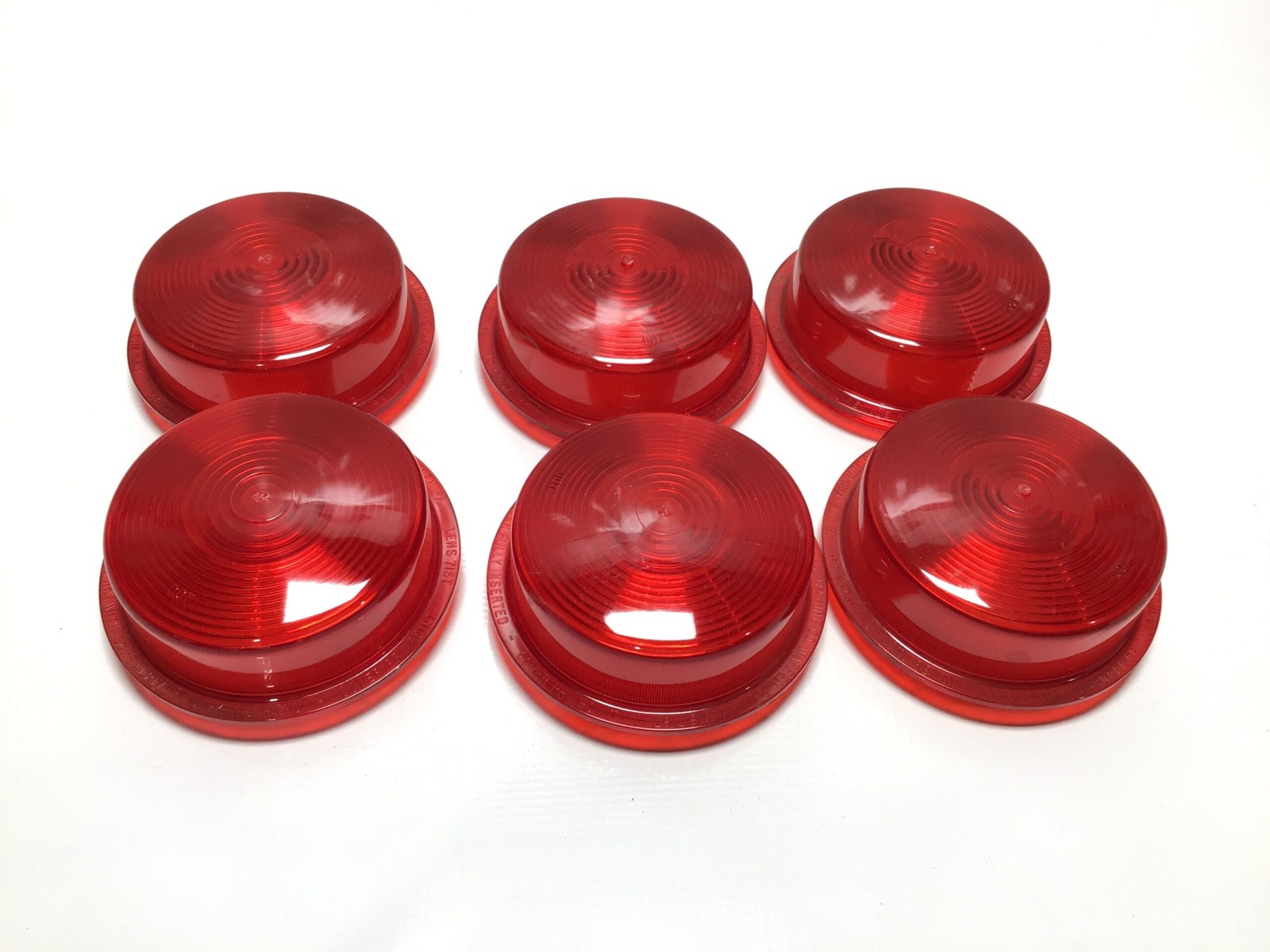 Betts Snap Seal Red Marker Tail Light Lenses 036532 VOD Trailer Truck