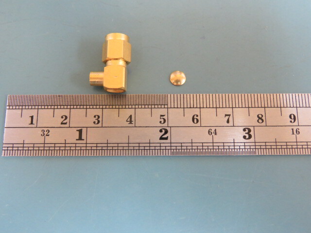 AMPHENOL 901-9221-1A Qty of 3 per Lot SMA Connector Plug, Male Pin 50Ohm Free H