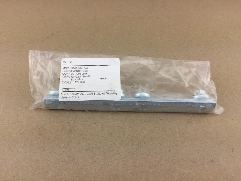 New Genuine Bosch Rexroth Connection Link 3842.528.746 Ships FREE