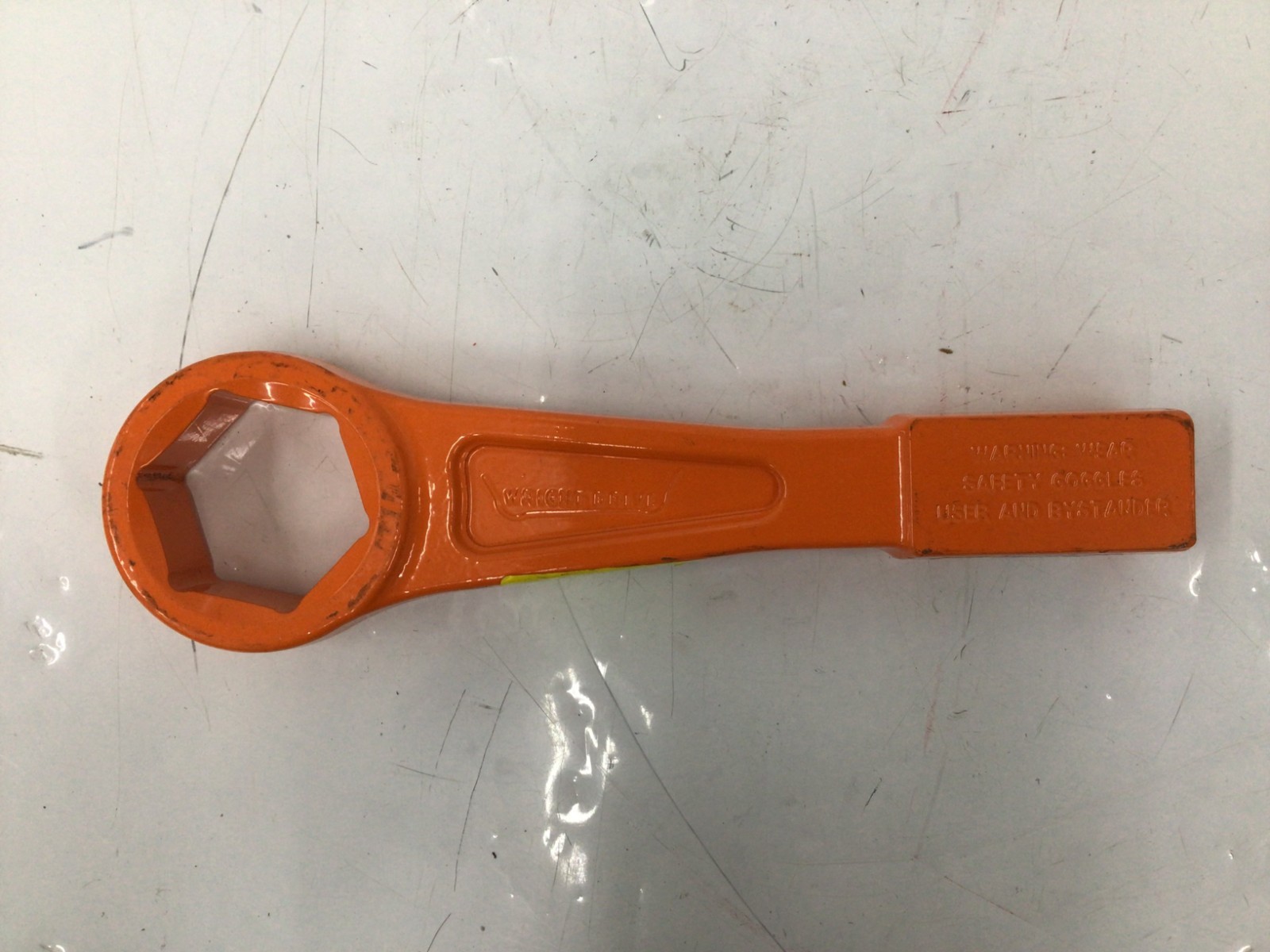 Wright 18H82 2 9/16 6-Point Safety Orange Striking Wrench