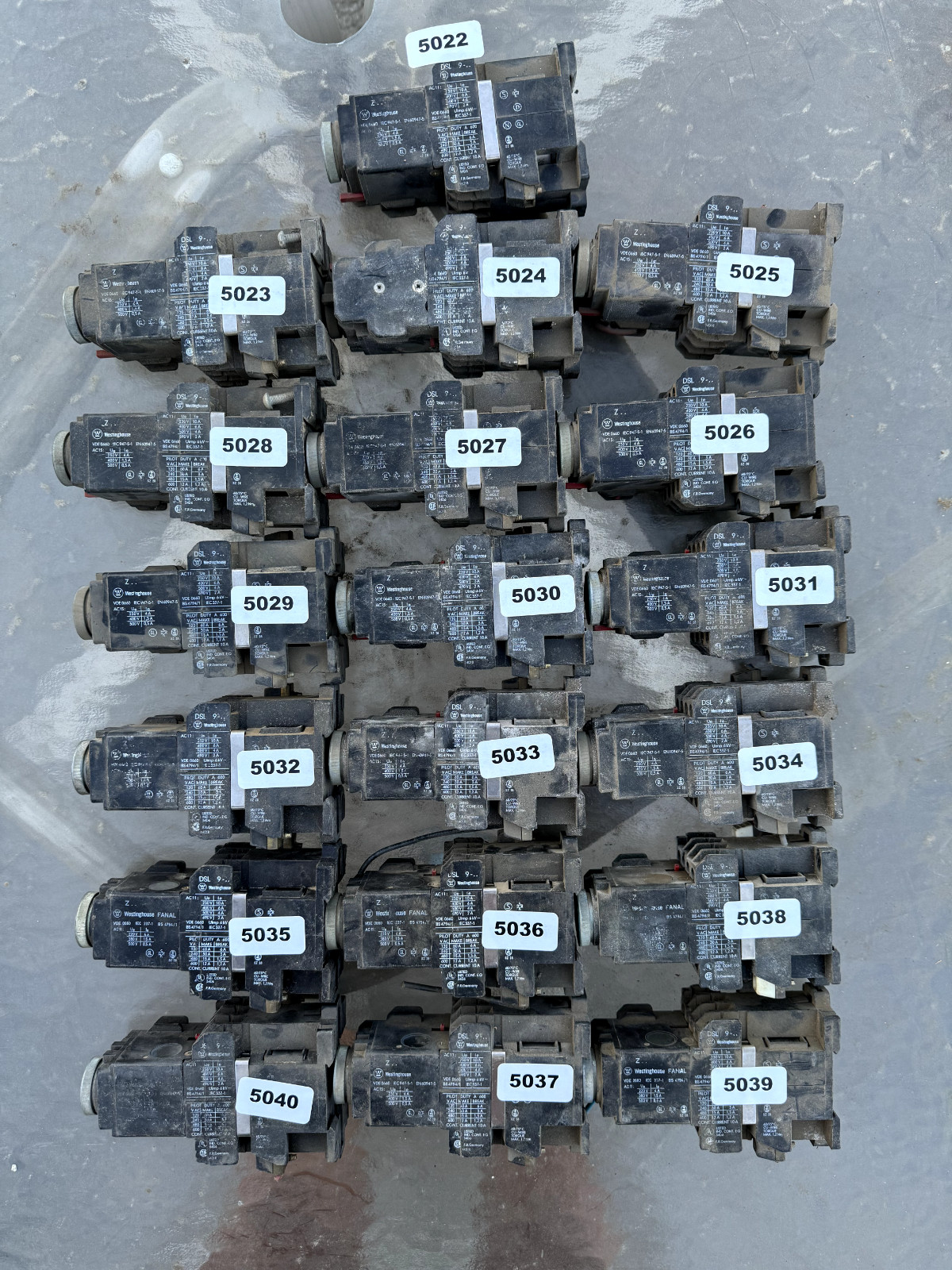 Westinghouse VDE0660 IEC947-5-1 EN60947-5 DLS 9