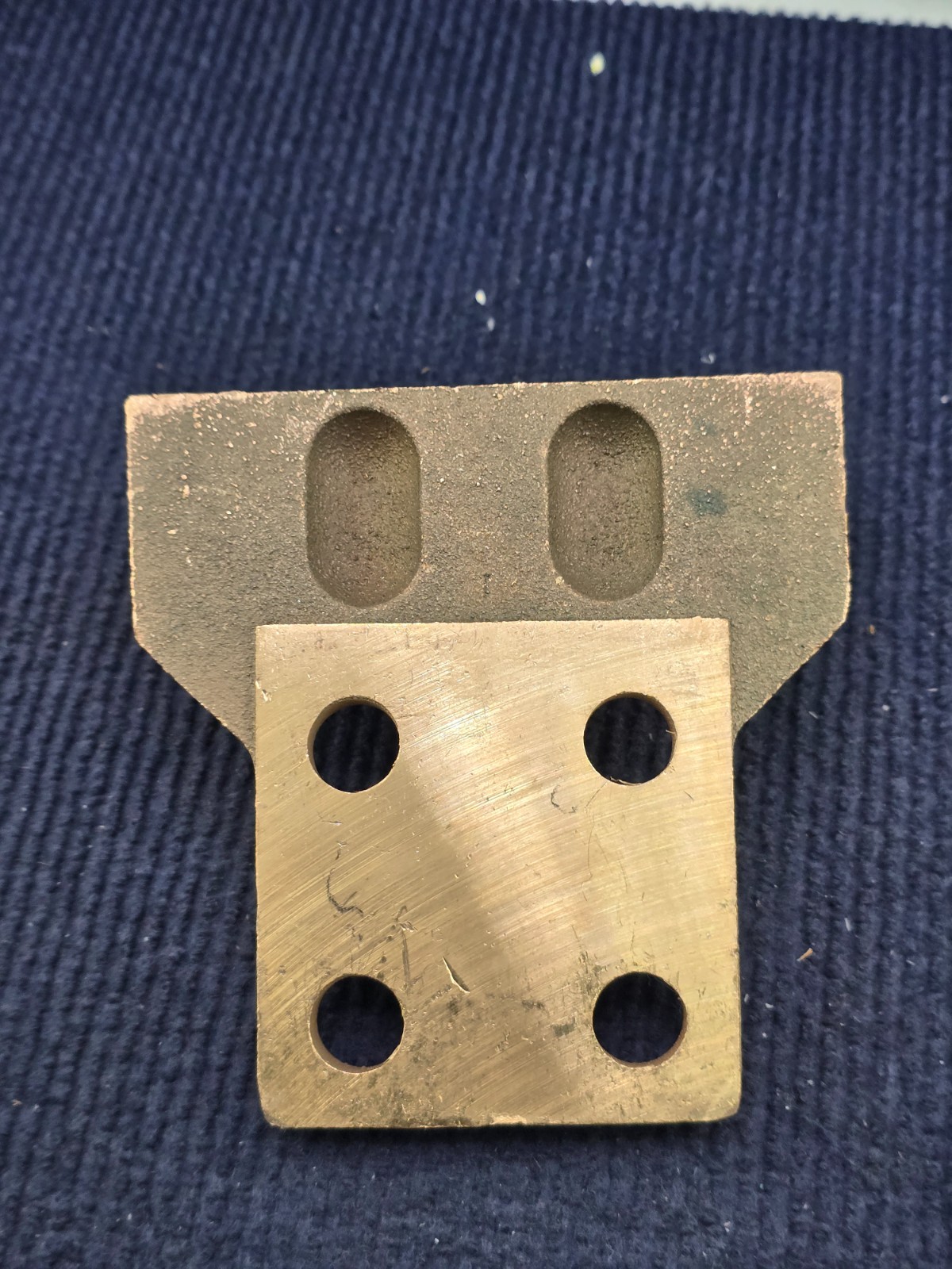 Burndy Q3A34-4N: Copper Lug Connector 400-500MCM Q3A344N