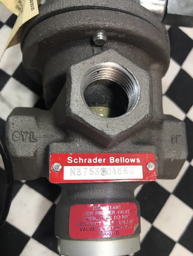 SCHRADER BELLOWS SOLENOID OPERATED, N3753304553 SHIPSAMEDAY