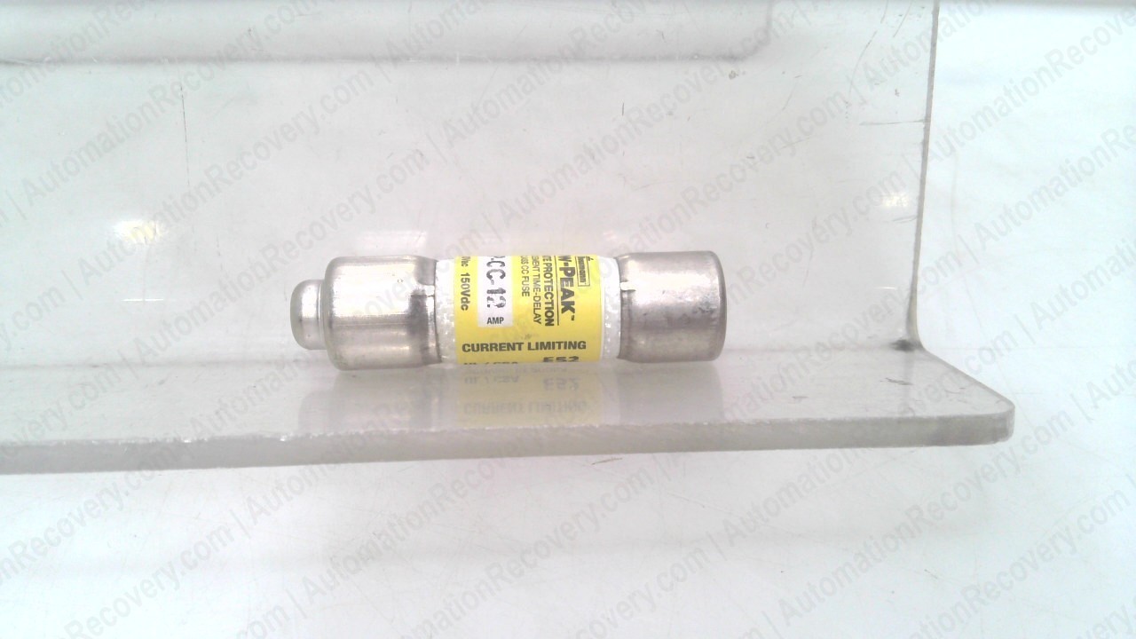 BUSSMANN LP-CC-12 UL CLASS CC FUSE PACK OF 6, NEW* #349297