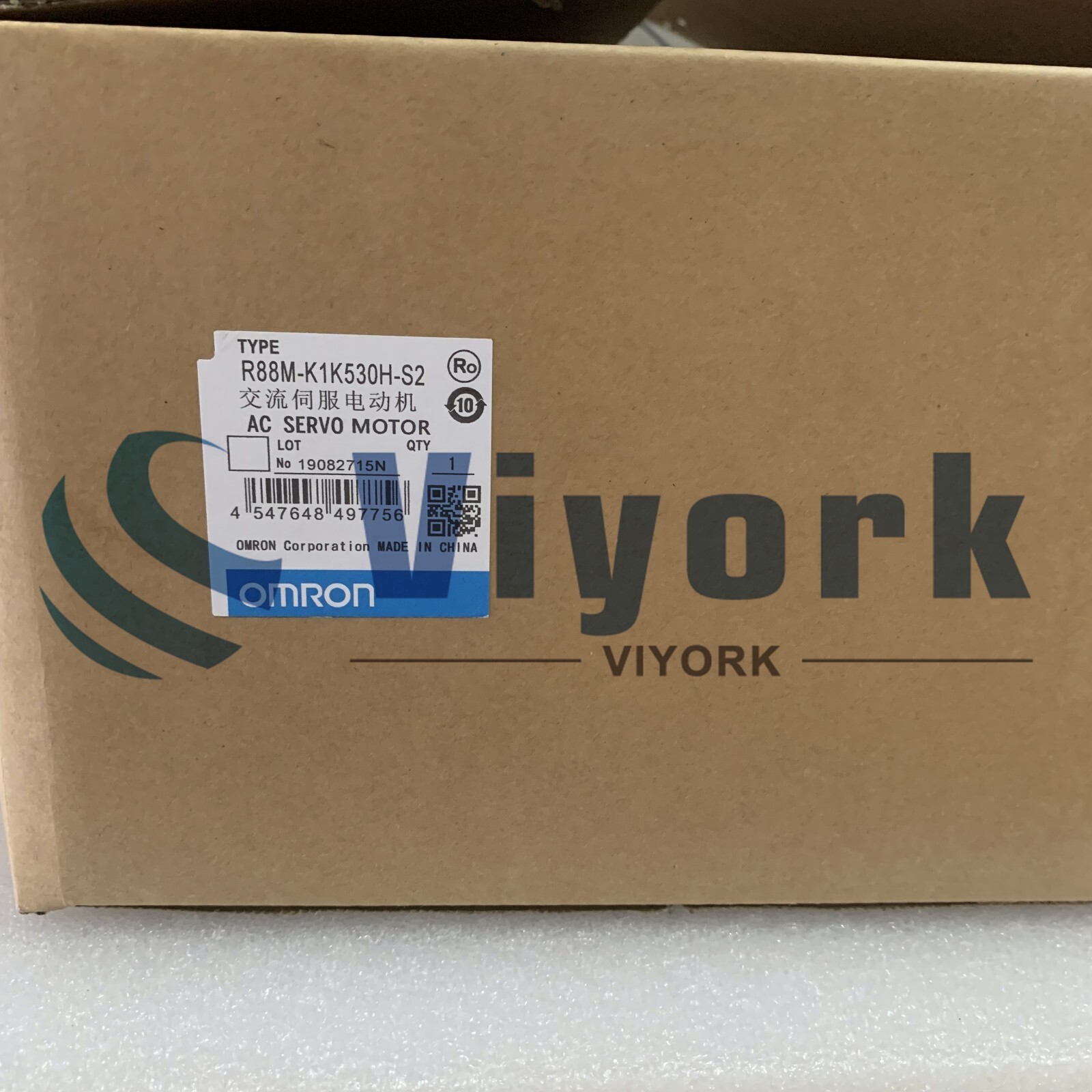 Omron R88M-K1K530H-S2 SERVO MOTOR AC G5 SERIES 1.5KW 240V 3000RPM NEW