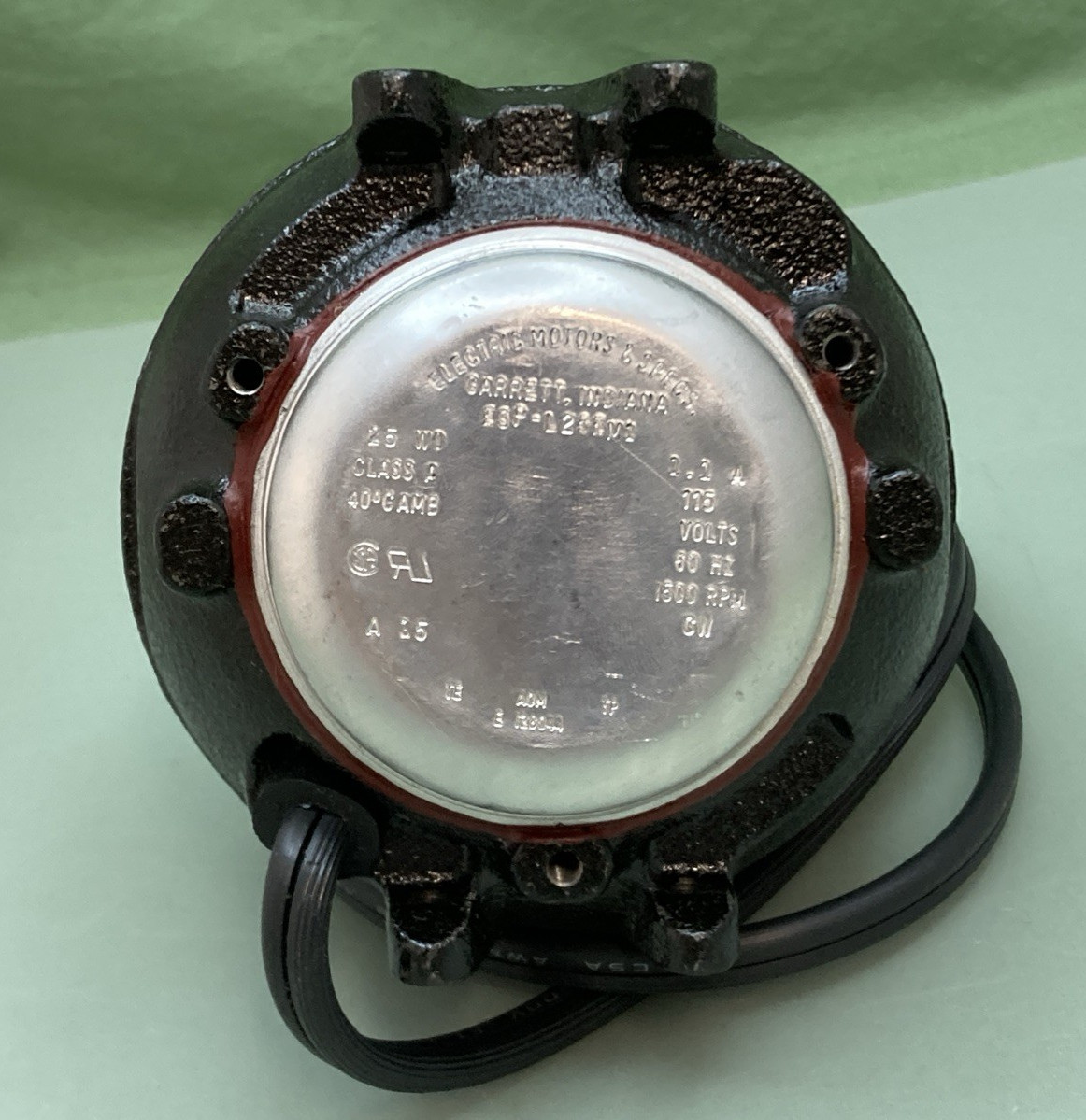 NEW REPLACES Master-Bilt 13-13114 Fan Motor, 50/60HZ, 6 Watt