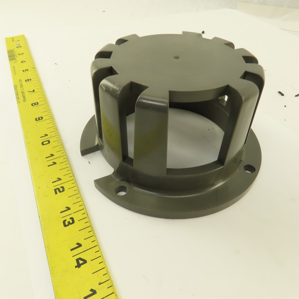 5-1/2″ Flange Mount Thermoplastic Roof Drain Guard 2-3/4″ Tall