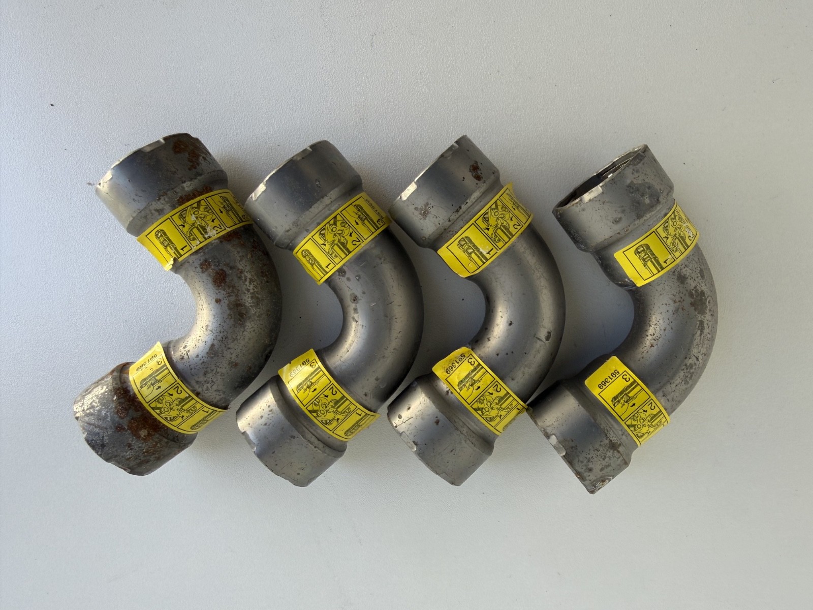 Viega MegaPressG 25201 Carbon Steel 90 Degree Elbow 1/2 Inch Press Connection