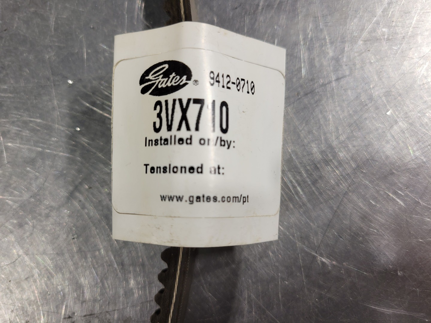 SURPLUS NEW GATES 3VX710 Super HC Molded Notch V-Belt – Parts & Components