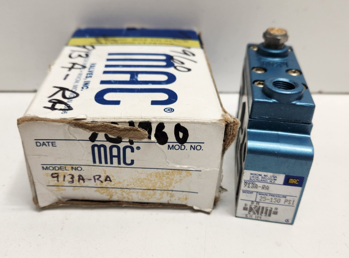 NEW IN BOX! MAC VALVE MANIFOLD 913A-RA