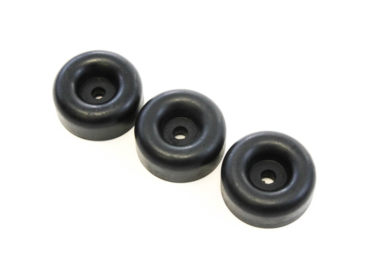 3 Rubber Bumpers for Trailer Compatible with Ramp Door Truck 2.5 Inches Round…