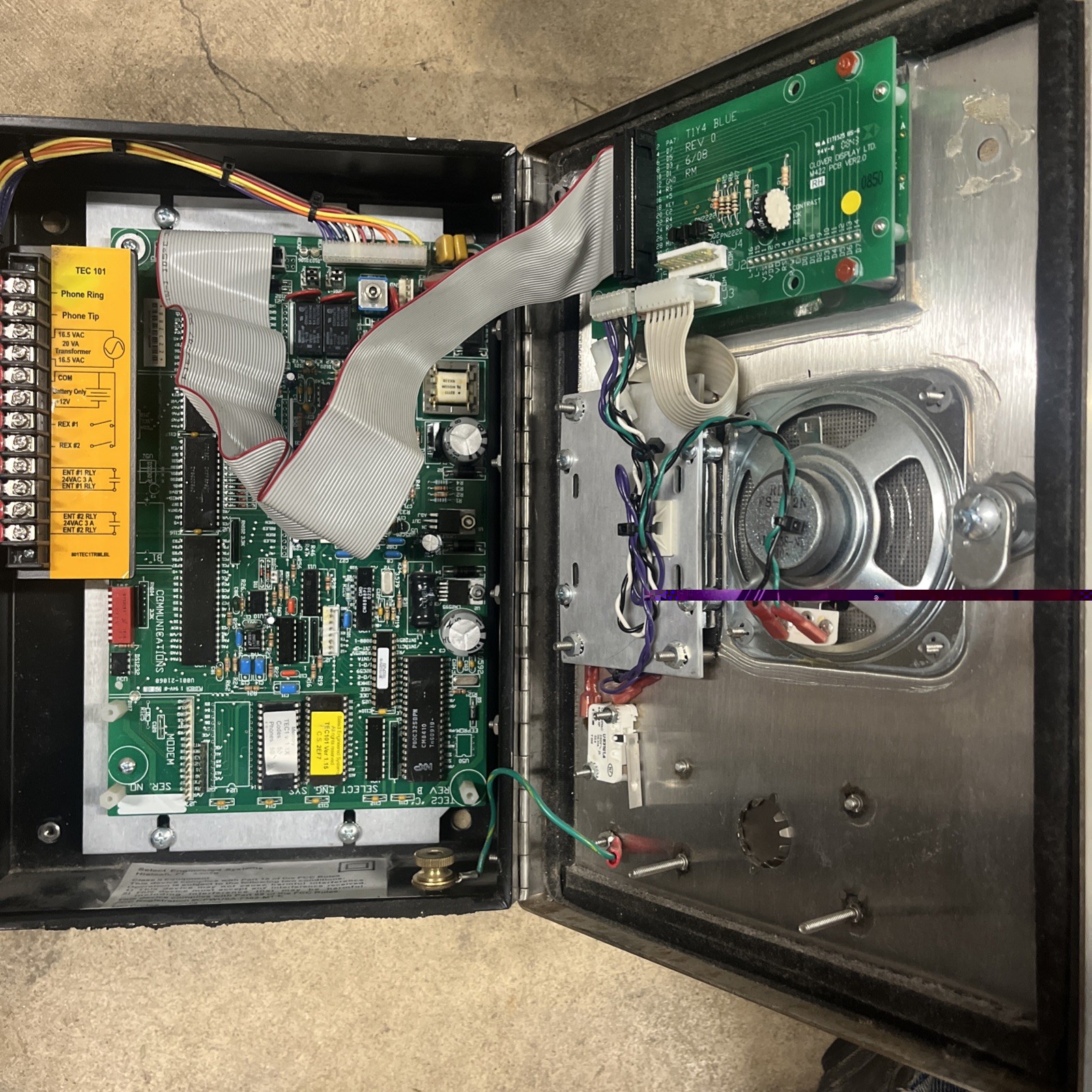 Used -SELECT ENGINEERED SYSTEM SES TEC1 TELEPHONE ENTRY CONTROL T1HF50