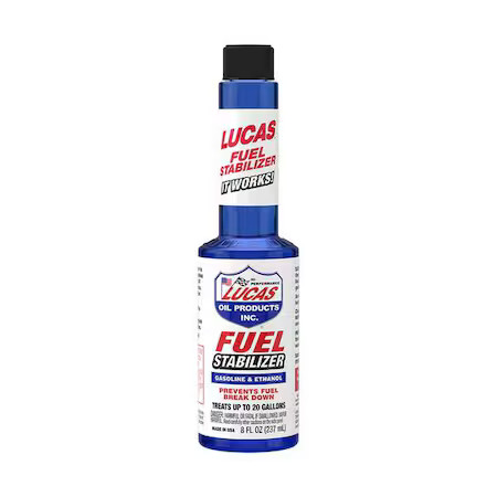Lucas Oil 10314 Fuel Stabilizer, Liquid, 8 Oz.