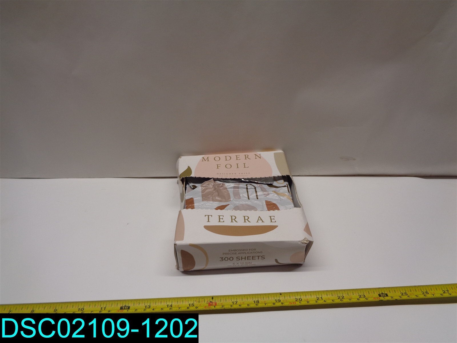 QTY=300 SHEET’S: Modern Foil TERRAE – 6″ x 12.5″
