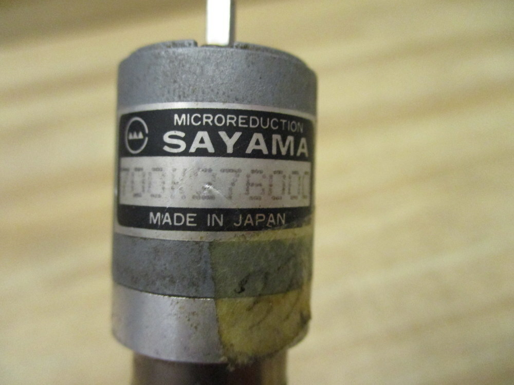 Sayama RA-20ADM-SDK1 Gear Motor RA20ADMSDK1 W/O Wires