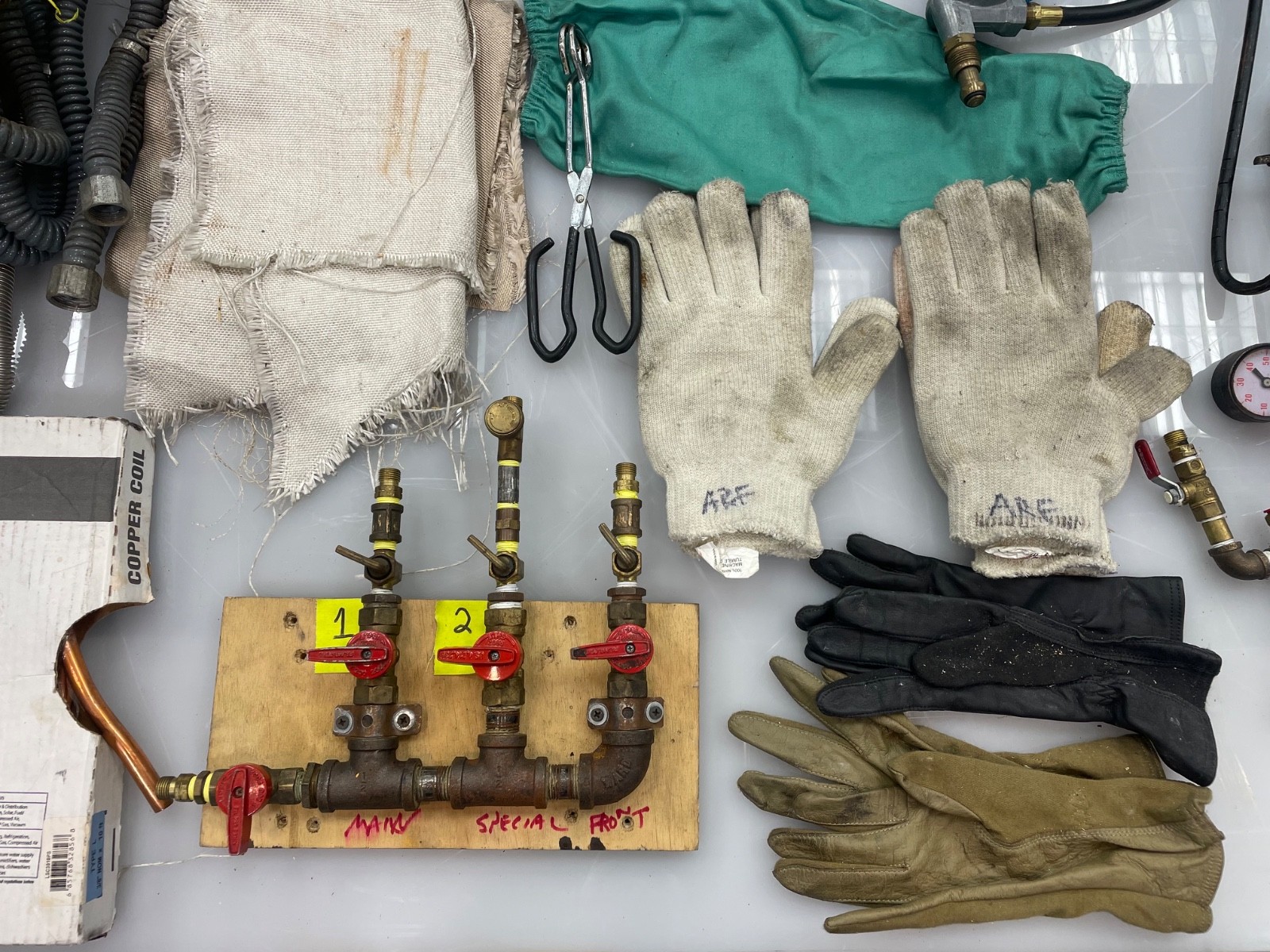 Professional Film Production Pyrotechnic FX Equipment Lot Propane Burners Hoses