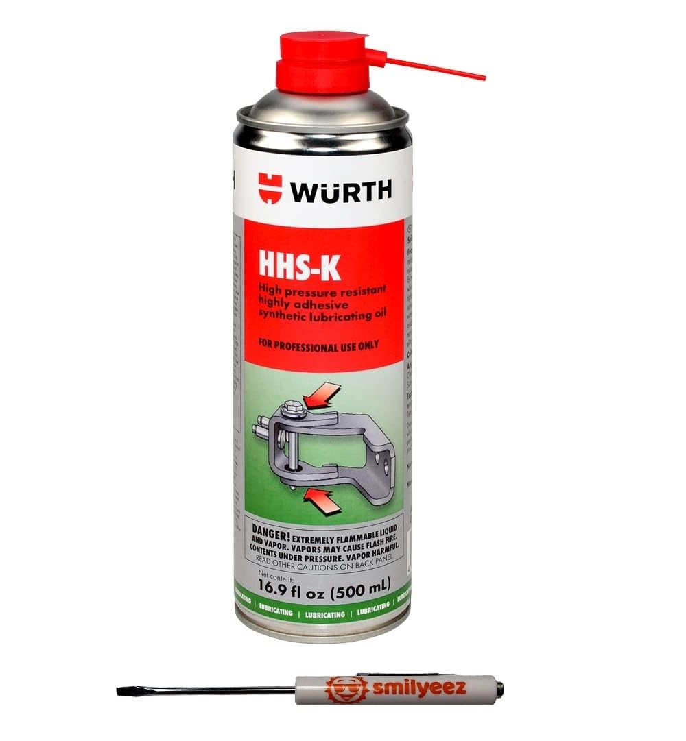 Listing for Wurth HHS-K Hinge Lubricant aerosol can 500 mL (1 Can) with Pocke…