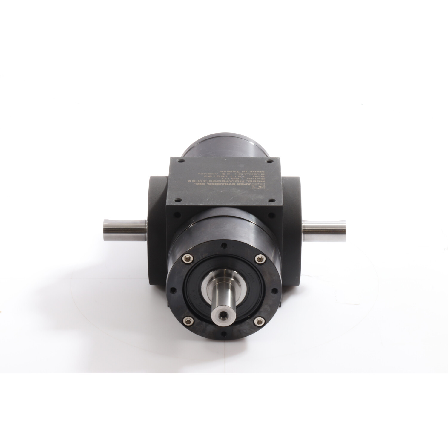 Apex Dynamics Inc ATB090-4M-001-S2 Spiral Bevel Gearbox I=1 NEW NFP
