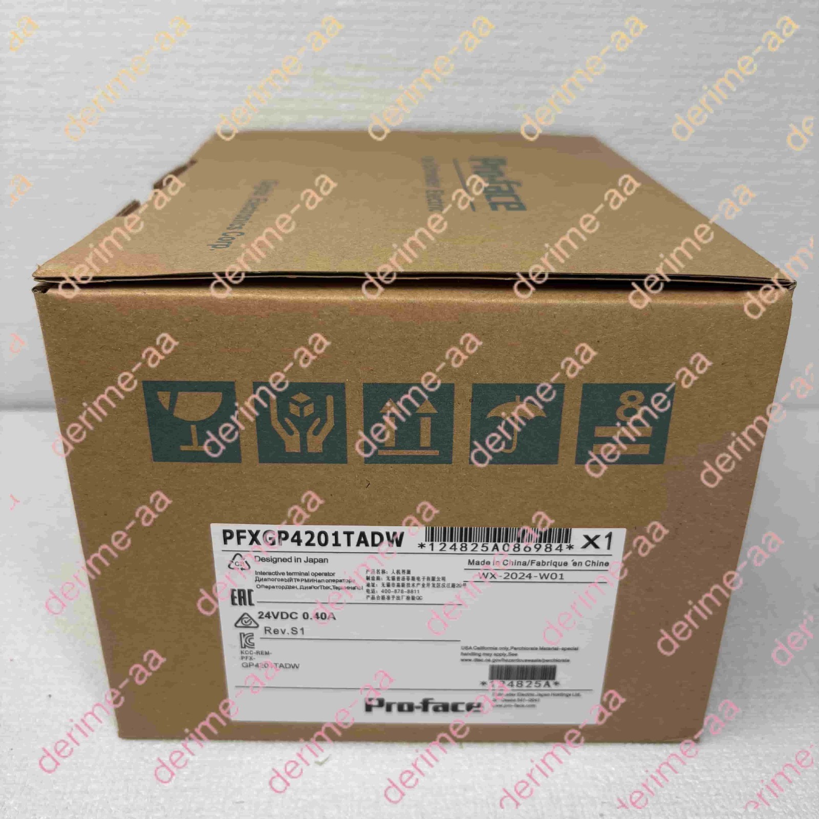 Pro-Face PFXGP4201TADW Touch screen#1pcs new in box