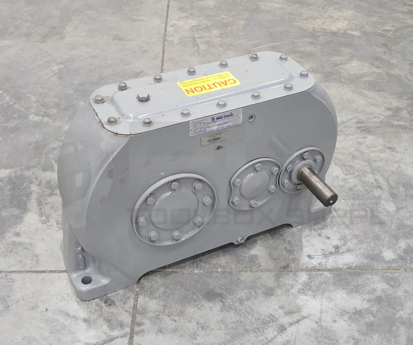 SGC DORRIS 3831 LH GEAR BOX RATIO: 30.658, 3831LH