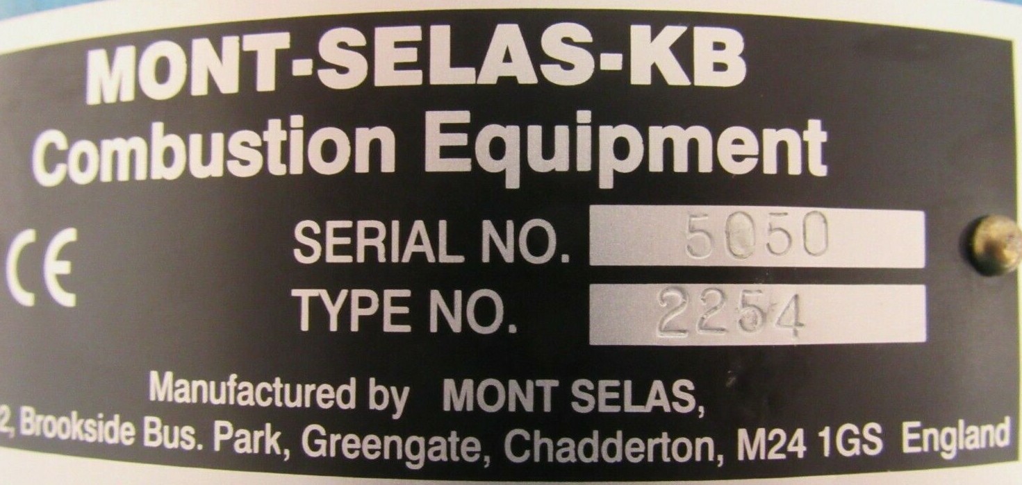 NEW MONT-SELAS 2254 GAS VALVE 3″ 225/04 120PSI