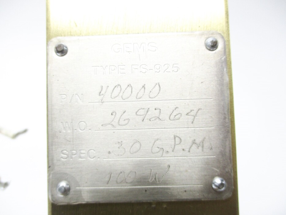 GEMS FS-925 40000 NSNP