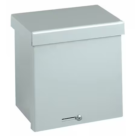 Wiegmann Rsc060604gnk Padlockable Hasp Electrical Enclosures, 6 In H, 4 In D, 6