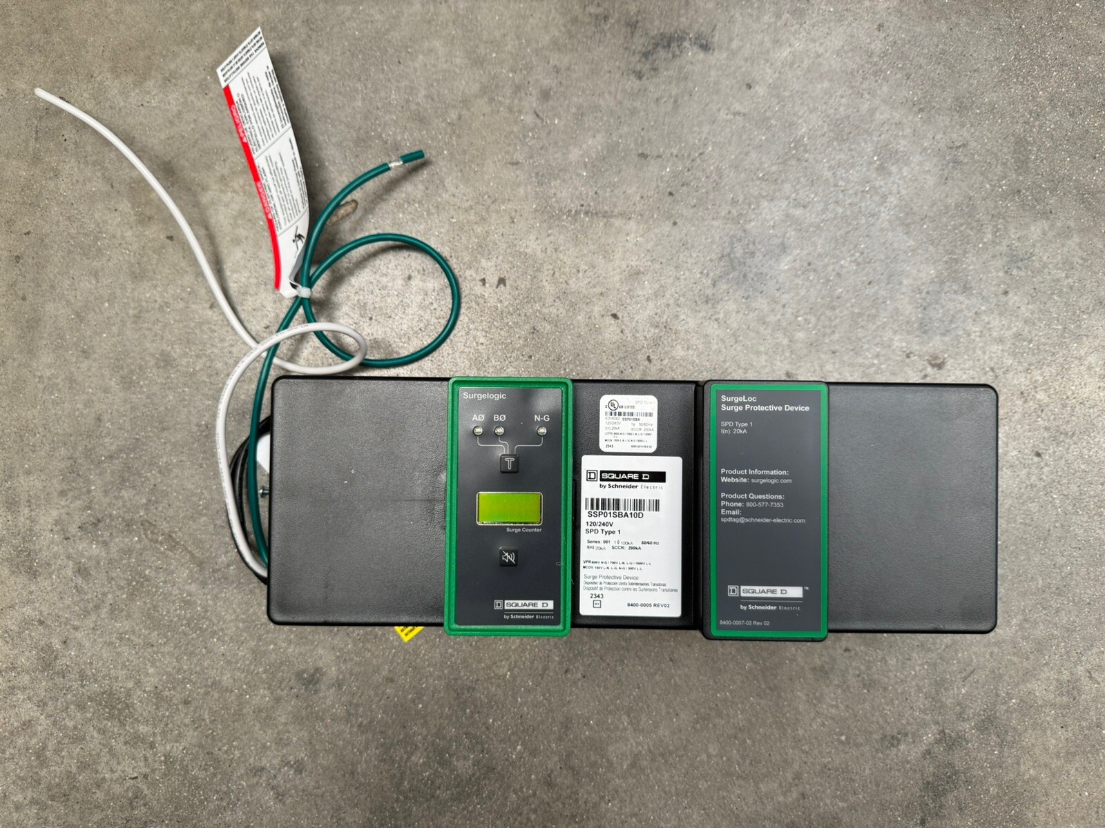 SQUARE D SSP01SBA10D 120/240V 200KA NSNP
