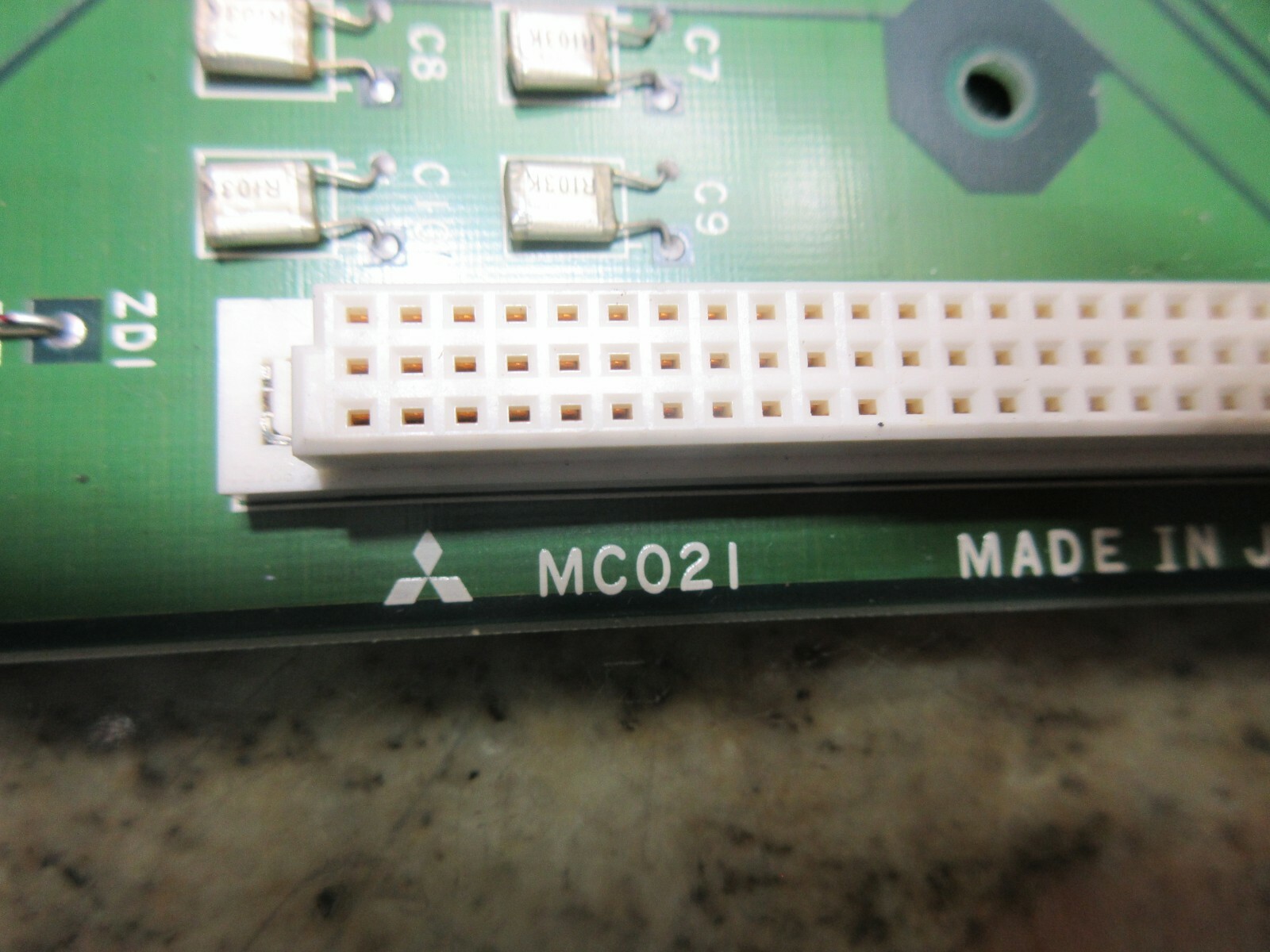 MITSUBISHI CIRCUIT BOARD MC021D BN634E212G52 TRAUB TND 200 CNC LATHE