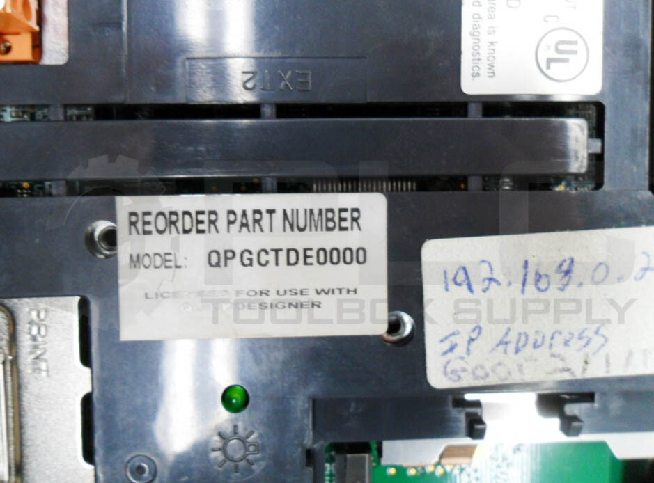 PROFACE QPGCTDE0000 OPERATOR PANEL 7.5″ *READ*