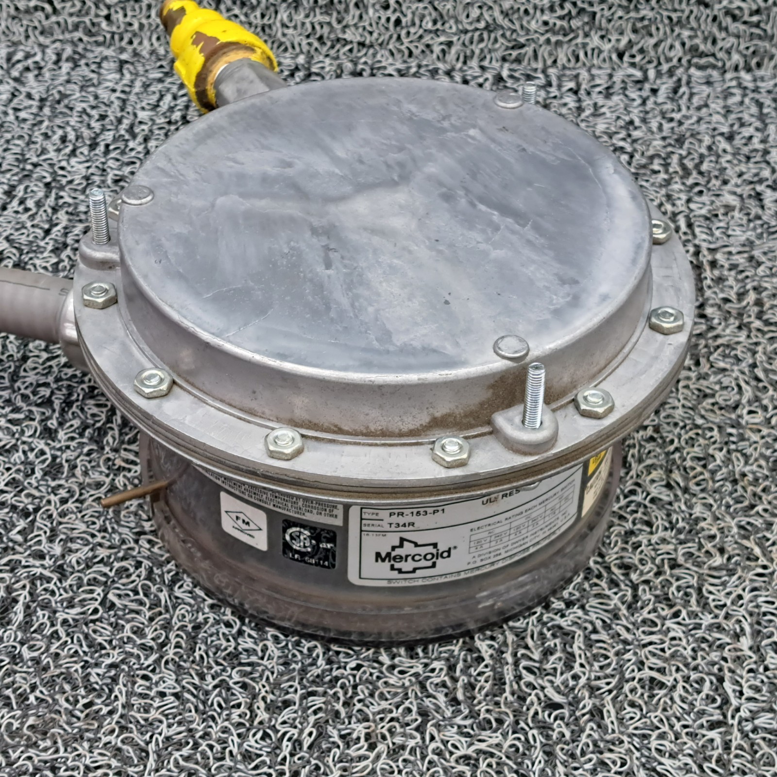 Mercoid Control PR-153-P1 Differential Pressure