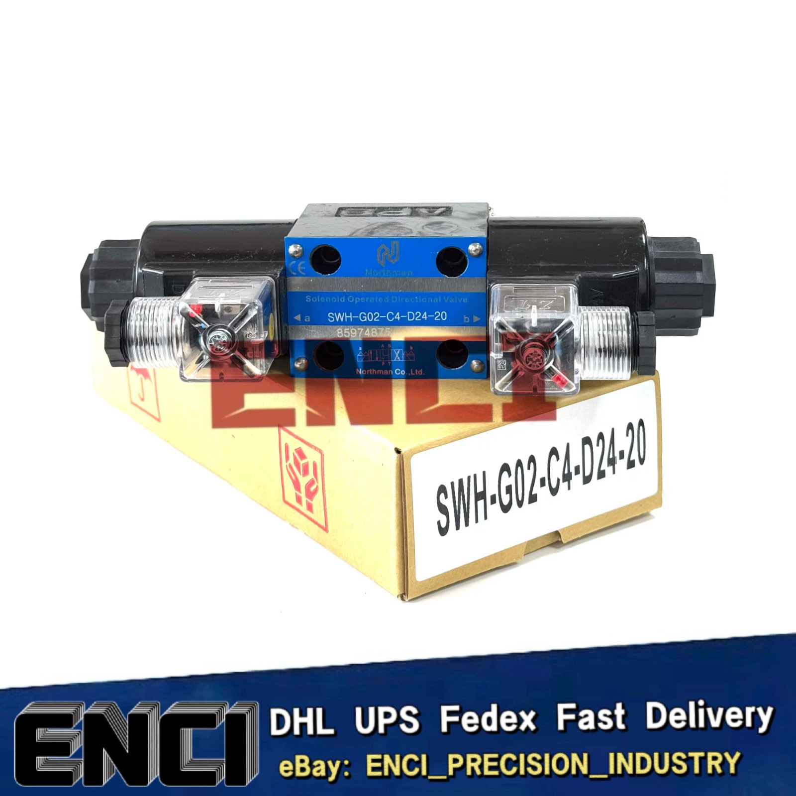 SWH-G02-C4-D24-20 Northman Hydraulic Solenoid Valve
