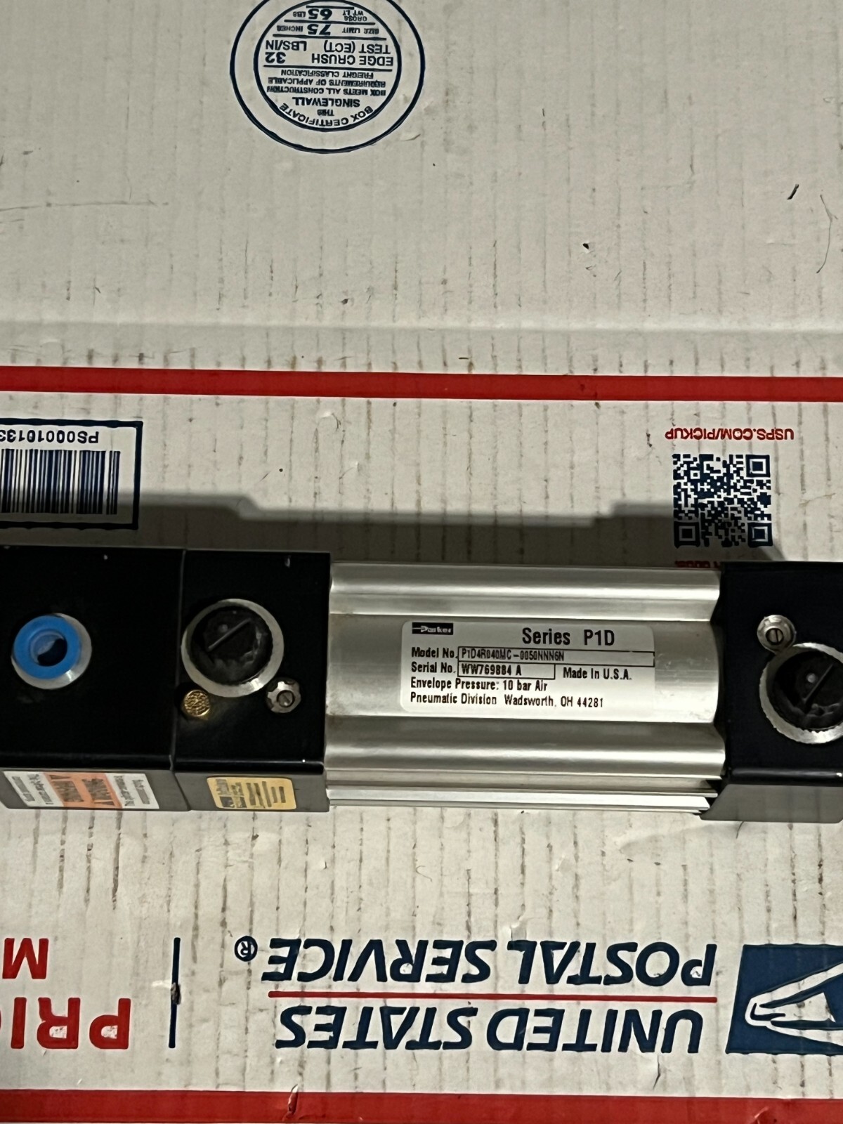 parker p1d4r040mc-0050nnn6n nos no packaging