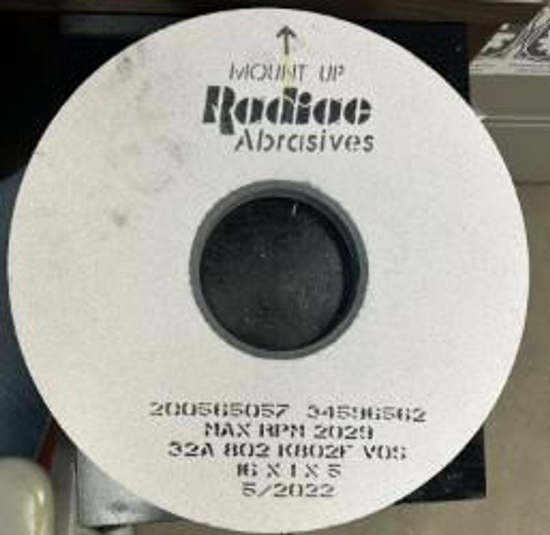Radiac 32A Grinding Wheel – 16″X1″X5″ – GHC-1