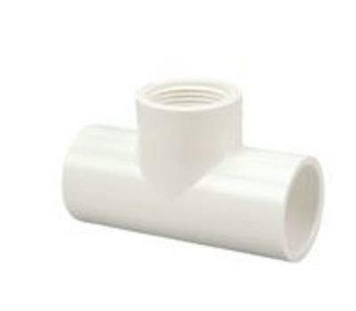 NIBCO 402-101 3/4″ PVC Reducing Tee Slip x 1/2″ FIPT
