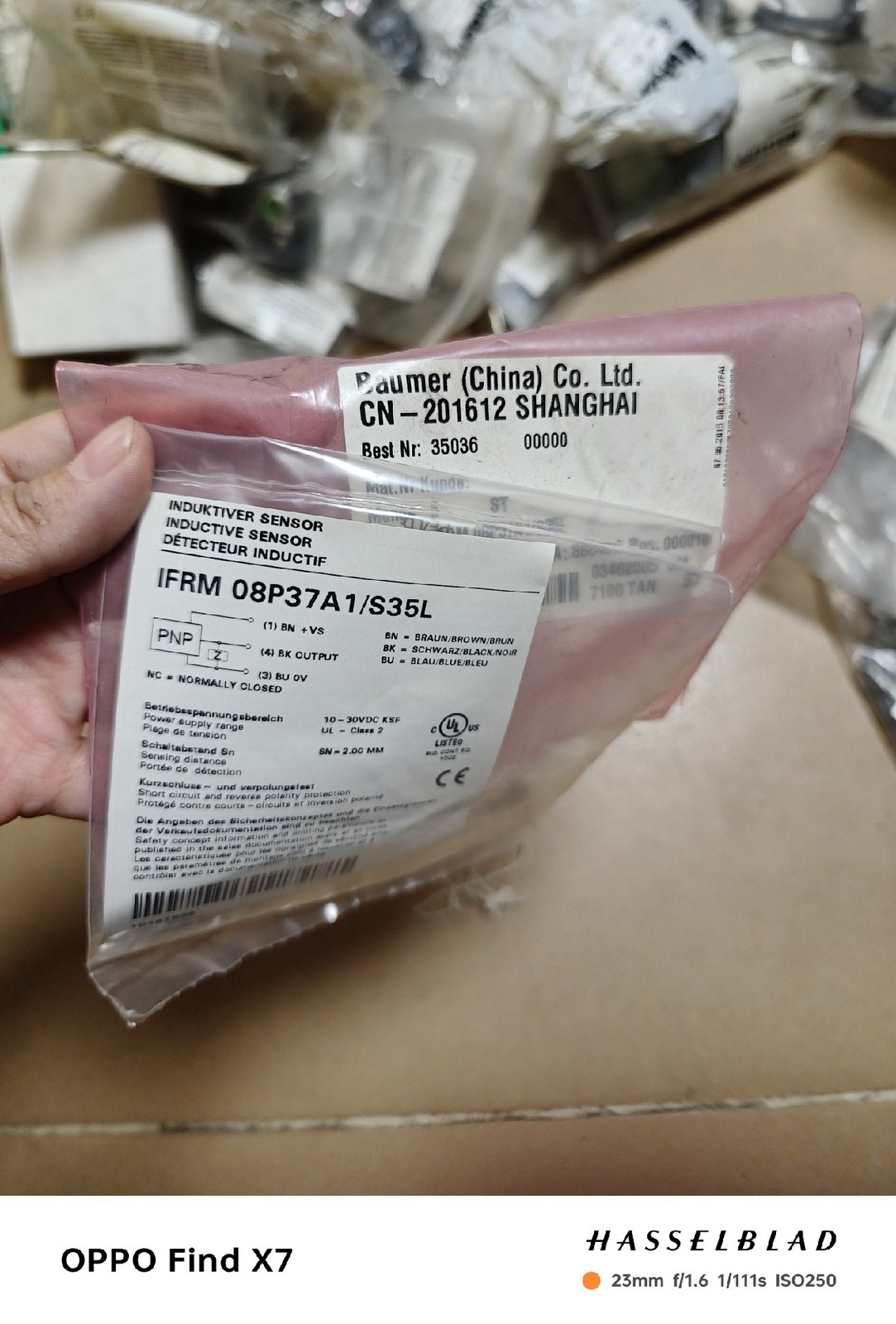 1P baumer IFRM 08P37A1/S35L ，35036 NEW Quickly delivery