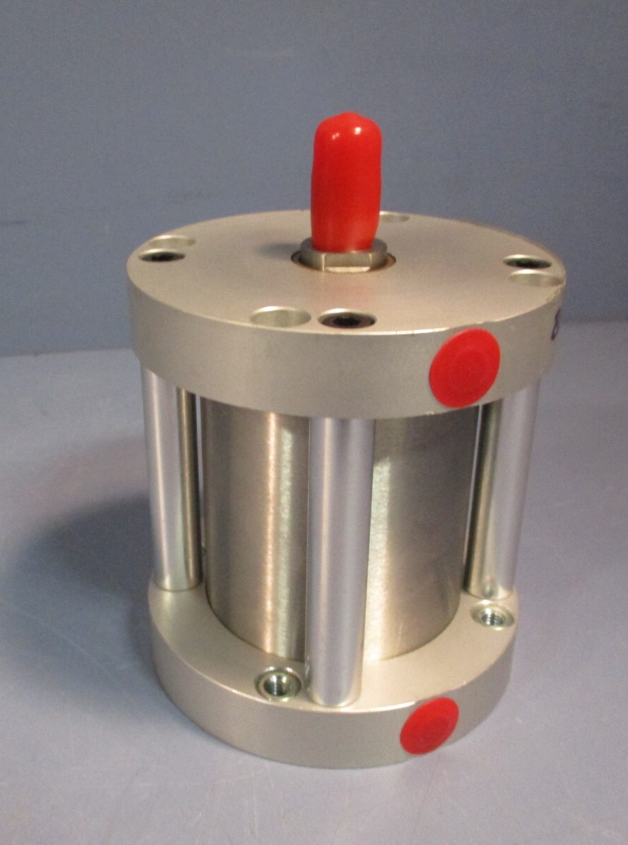BIMBA Metric Flat-1 Pneumatic Compact Air Cylinder, Single Acting FMS-5050-3RMT