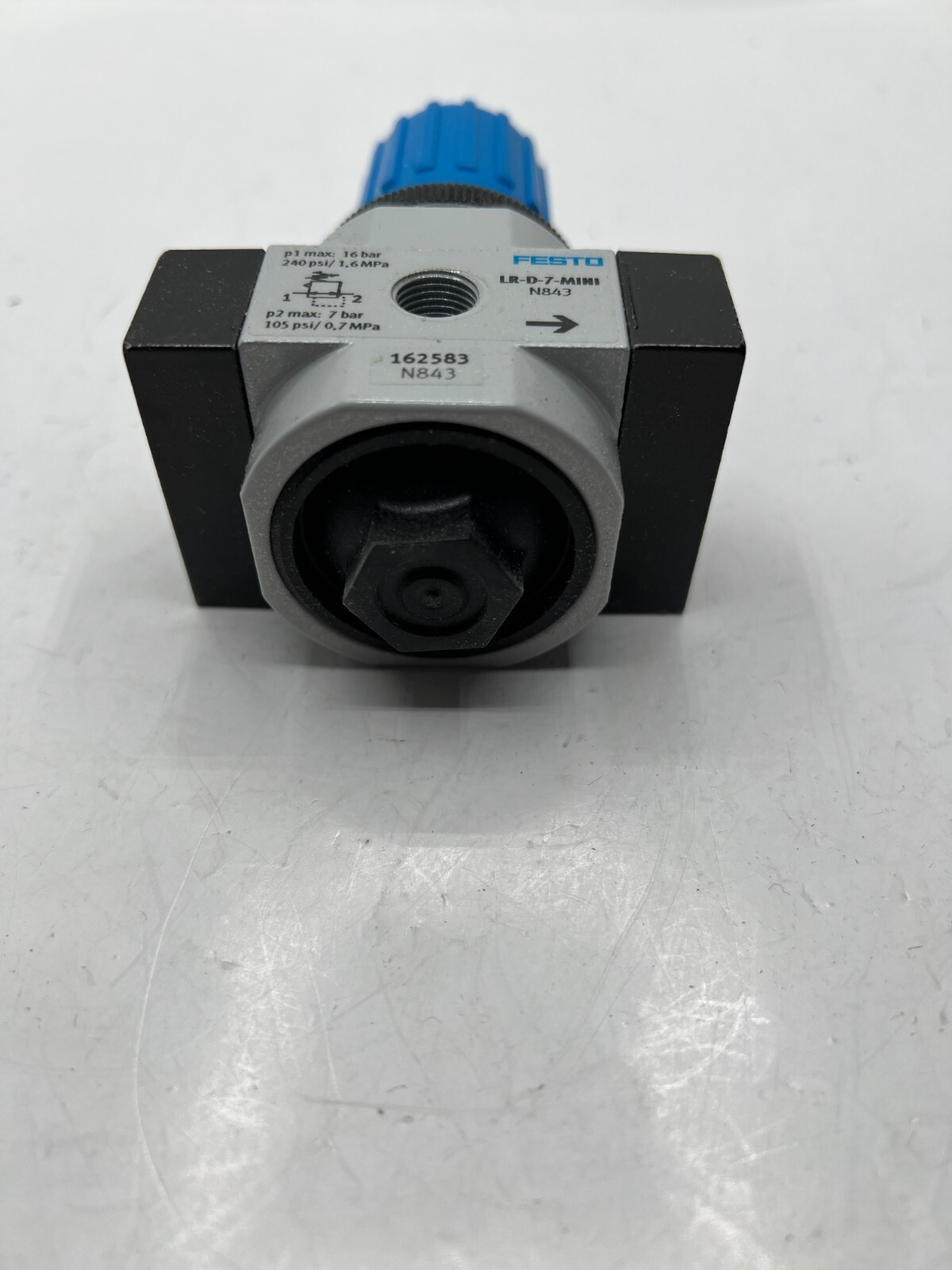 OEM FESTO LR-1/4-D-7 MINI 162583 SERIES C943 PRESSURE REGULATOR