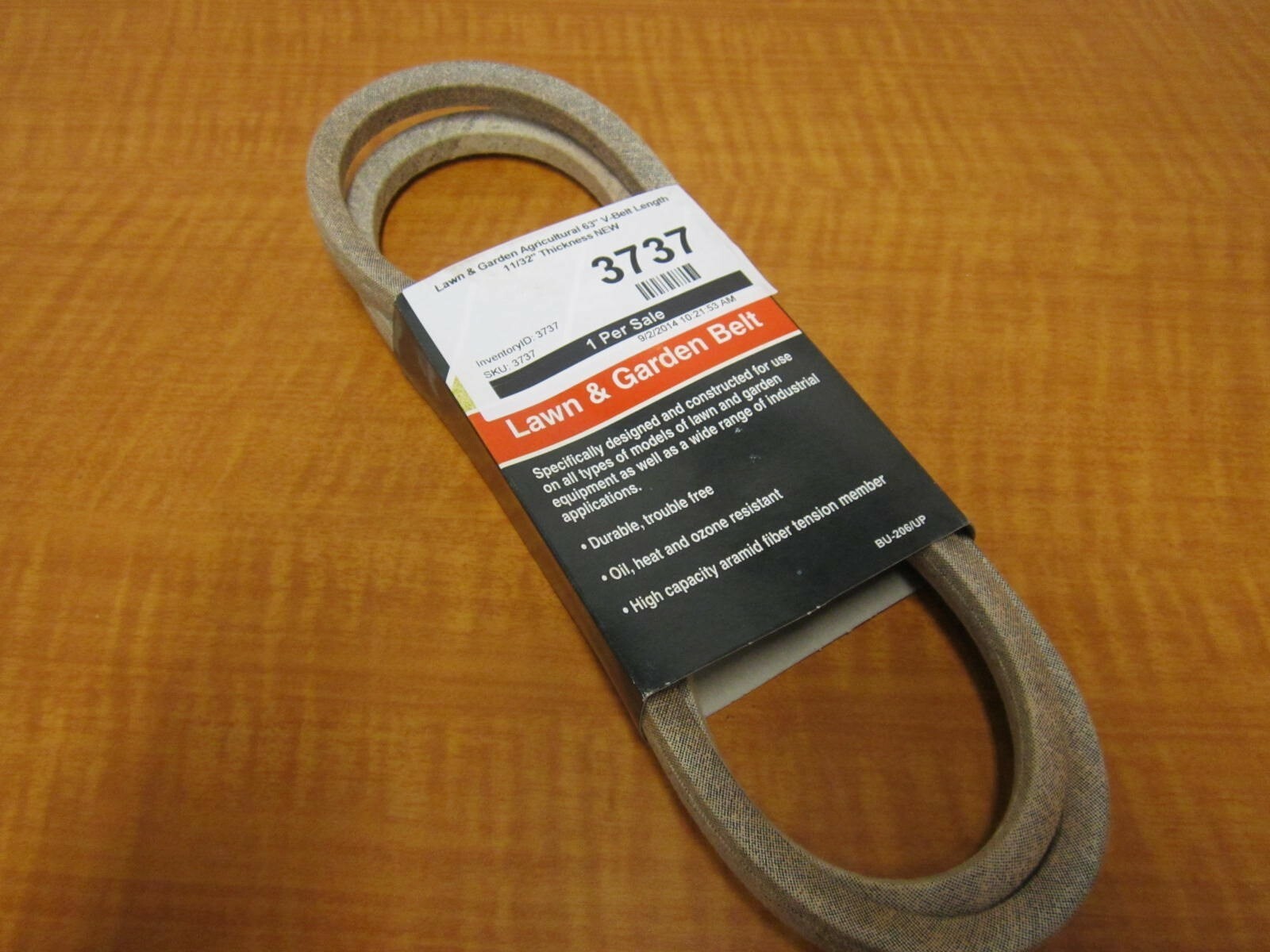 Lawn & Garden Agricultural 63″ V-Belt Length 11/32″ Thickness NEW