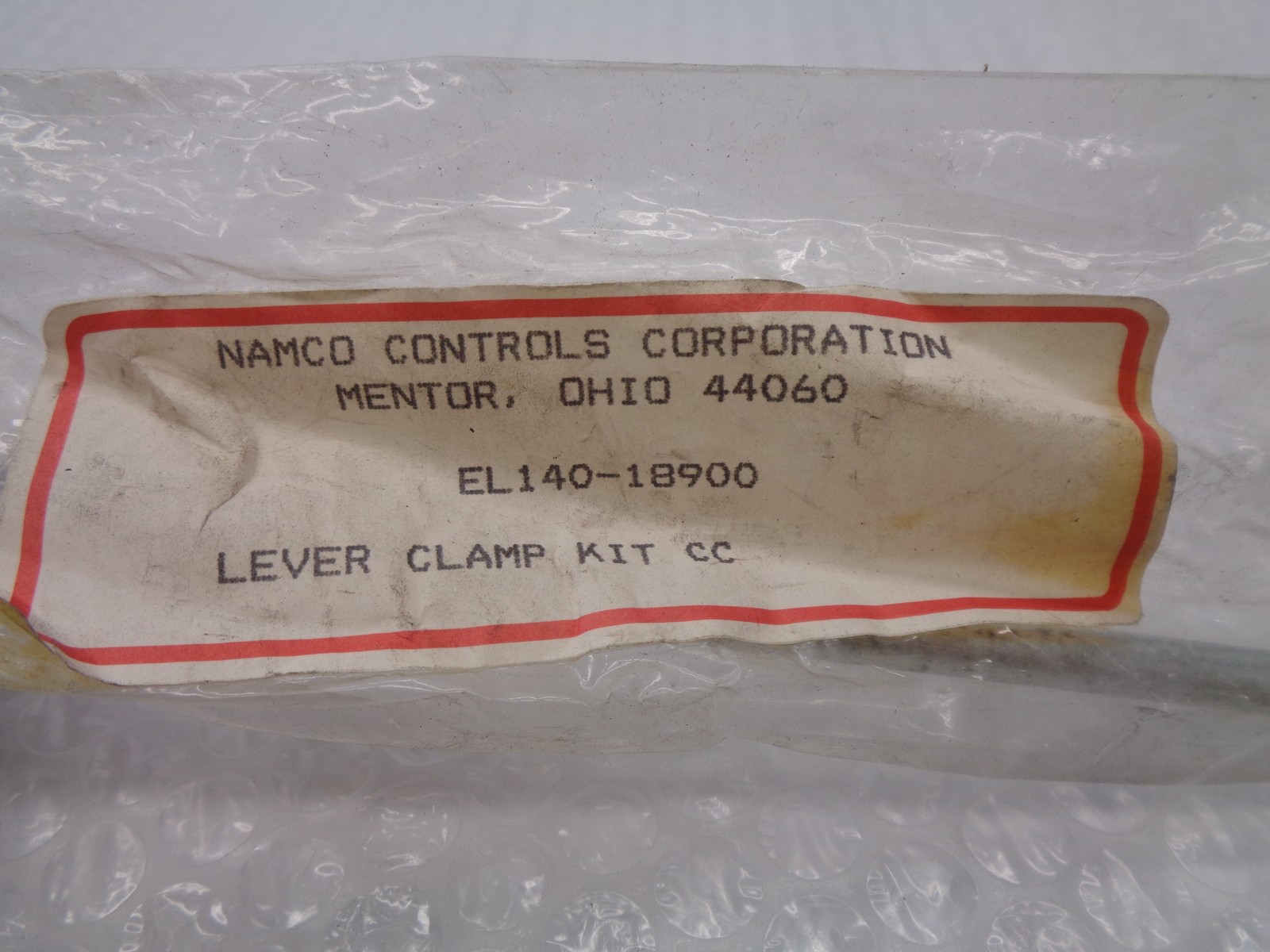 NAMCO EL140-18900 LEVER CLAMP KIT NSMP