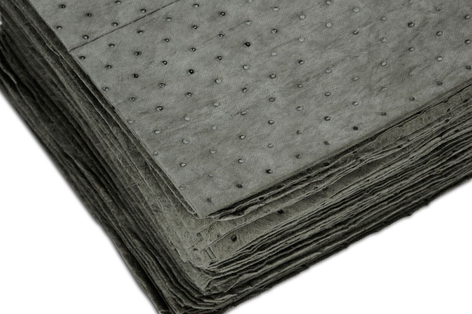 AABACO Universal Absorbent Pads, Heavy Weight Sheets (100CT) 15″X17″ Grey