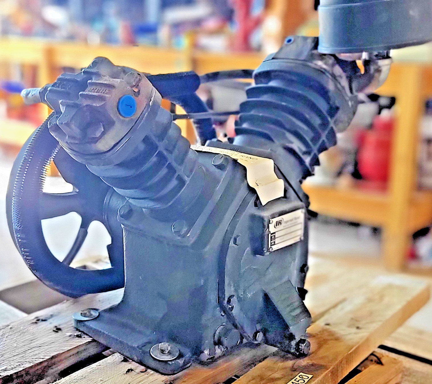 6️⃣INGERSOLL RAND 2475 TWO-STAGE AIR COMPRESSOR PESSCO’S OFFERING 1 G062826-2 🗽